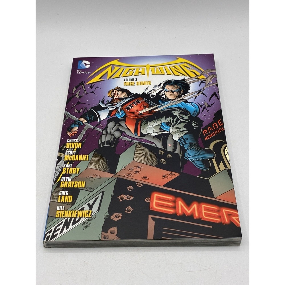 Nightwing Vol 3 False Starts Graphic Novel DC Comics TPB Dixon McDaniel 2016